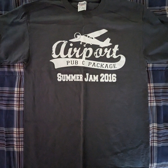Airport pub and package summer jam t-shirt - Picture 1 of 2